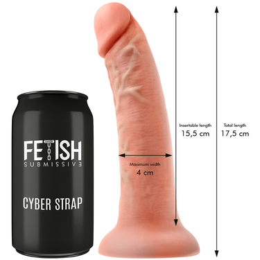 Dildo Realistico in Silicone con Ventosa e Telecomando WATCHME